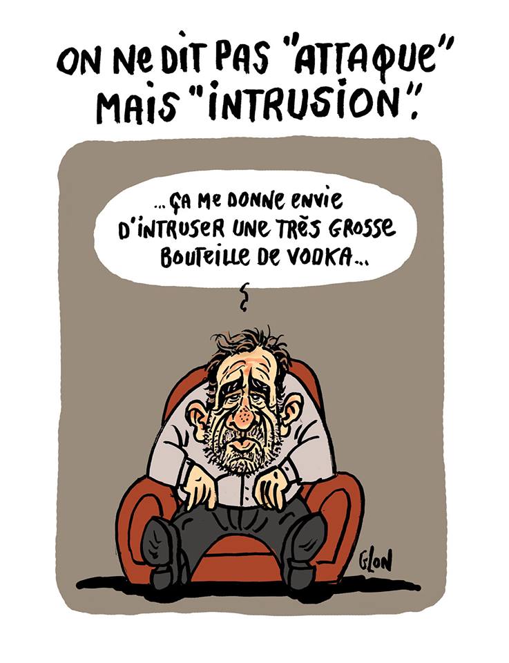dessin d’actualité humoristique sur l’annonce par Christophe Castaner de l’attaque la Pitié-Salpêtrière