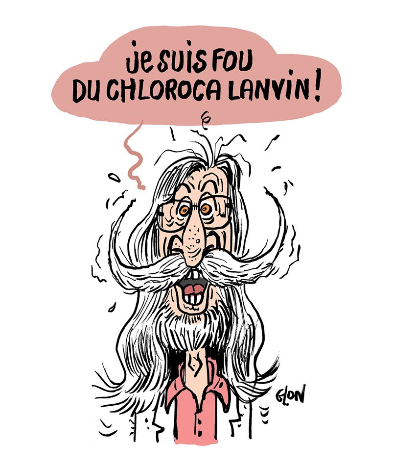 dessin humoristique de Glon sur l’épidémie de Covid-19 et le traitement à la chloroquine du professeur Raoult