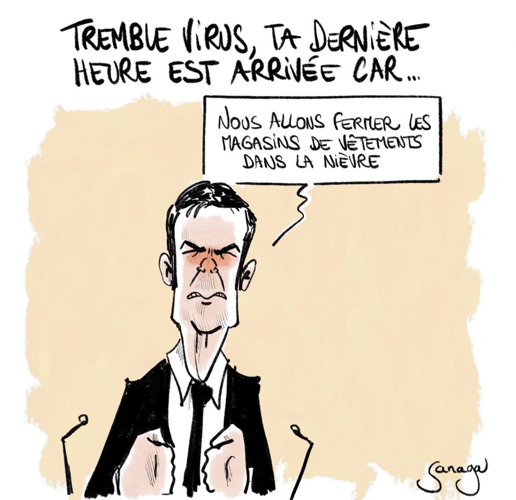 dessin presse humour coronavirus Olivier Véran image drôle confinement Nièvre