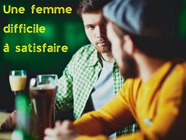 humour, blague couple, blague vie de couple, blague bière, blague bar, blague discussion, blague satisfaction, blague difficulté, blague mariage, blague choix