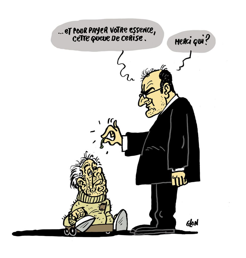 dessin presse humour Jean Castex image drôle indemnité inflation prime