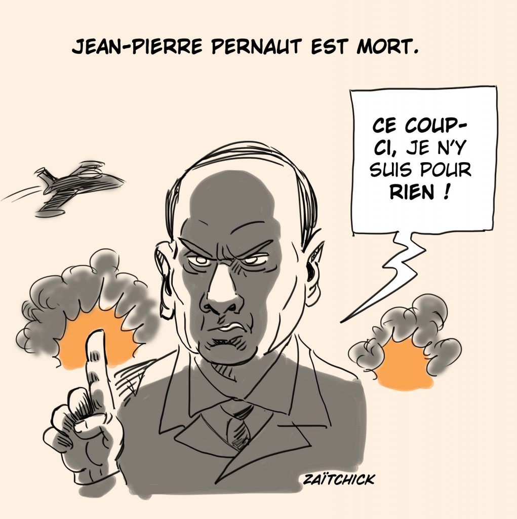 dessin presse humour Ukraine guerre Russie image drôle Vladimir Poutine mort Jean-Pierre Pernaut