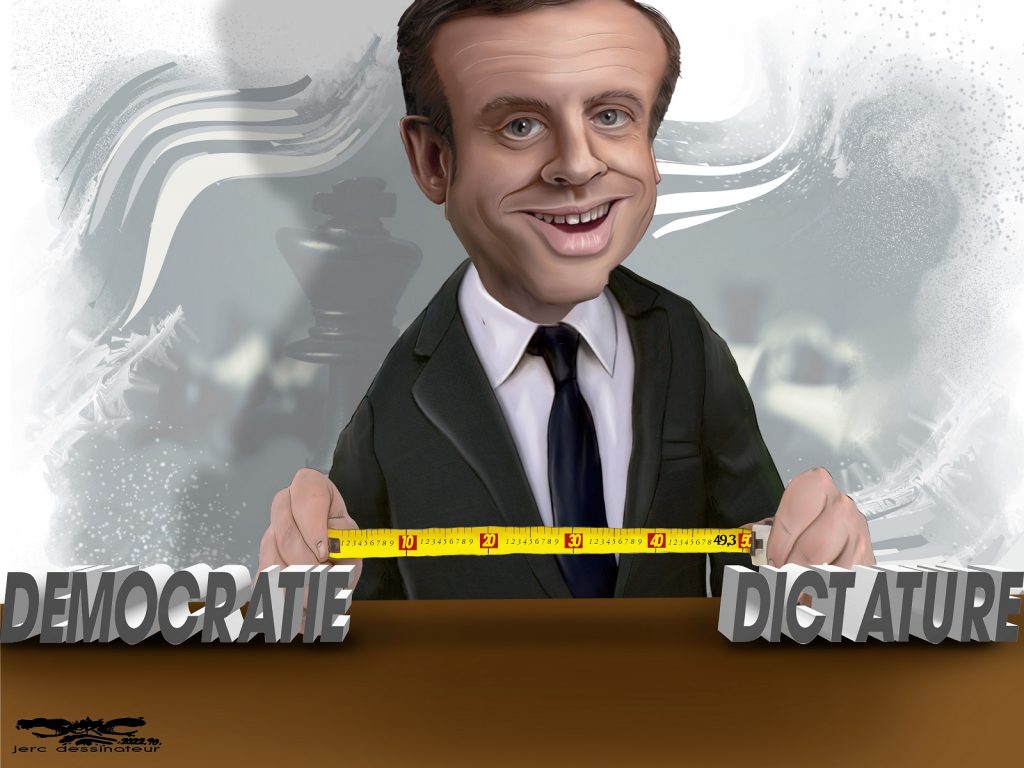 dessin presse humour réforme retraite image drôle et l’article 49.3