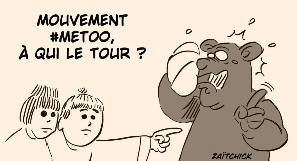 dessin presse humour accusation agression sexuelle image drôle Abbé Pierre mouvement MeToo