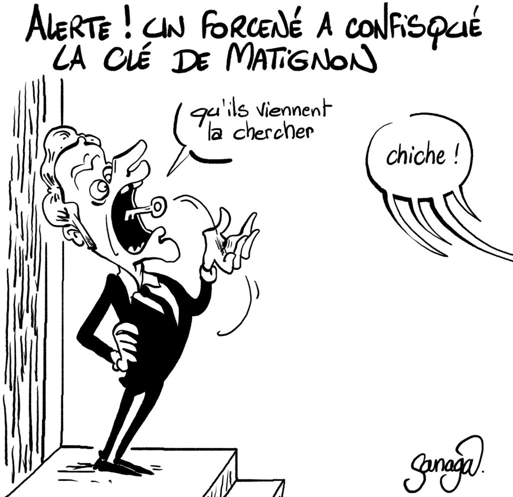 dessin presse humour Emmanuel Macron image drôle nomination premier ministre