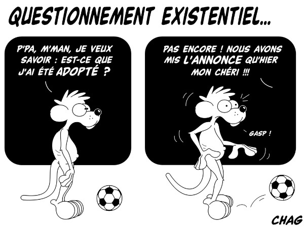 dessin humoristique adoption image drôle enfant adopté