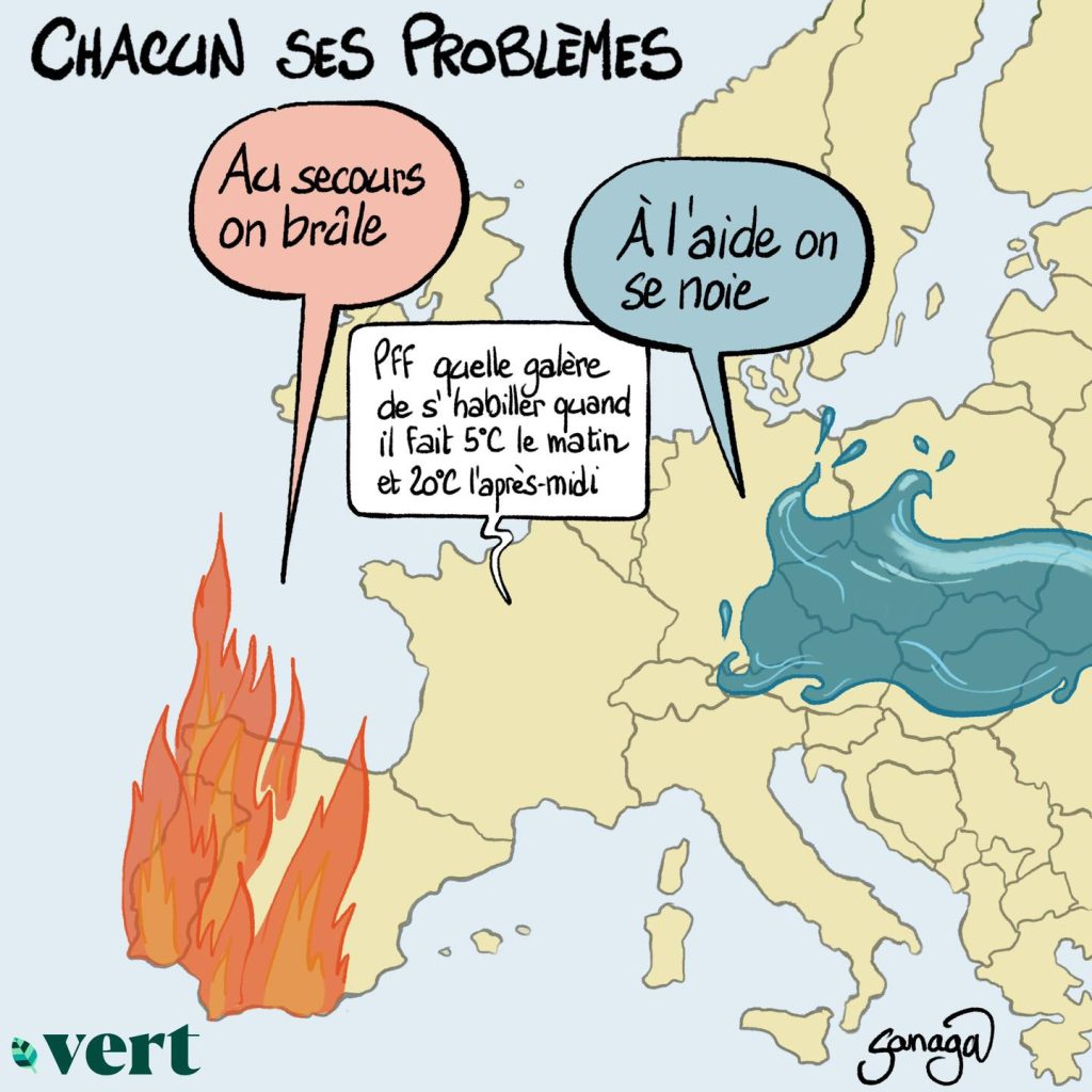 dessin presse humour problématique image drôle réchauffement climatique