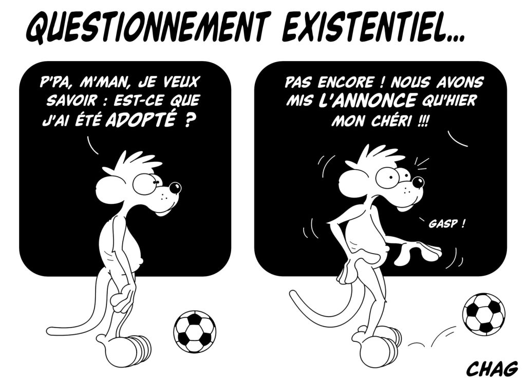 dessin humoristique adoption image drôle enfant adopté