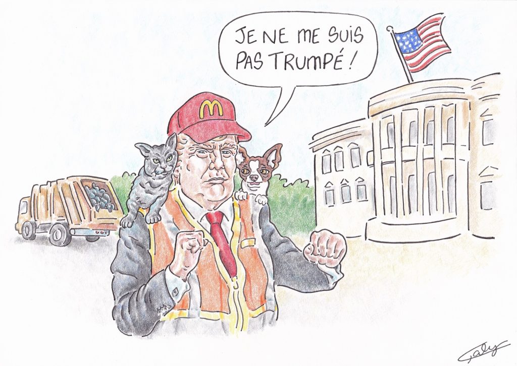 dessin presse humour élection Donald Trump image drôle États-Unis