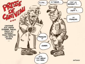 dessin presse humour Pascal Praud image drôle faits divers