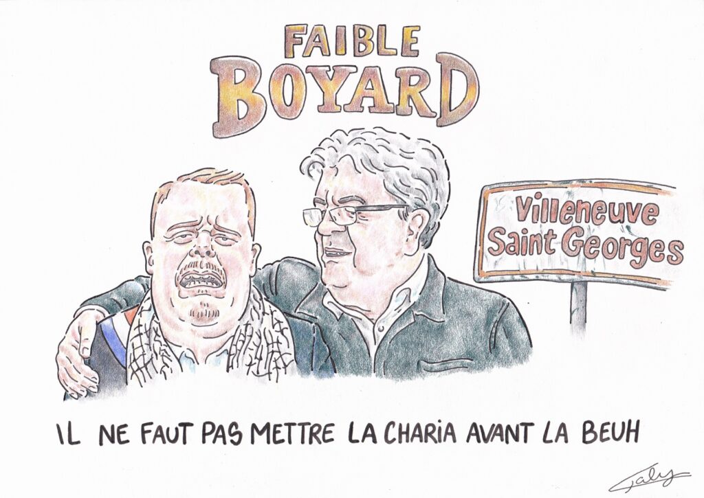 dessin presse humour Jean-Luc Mélenchon image drôle Louis Boyard